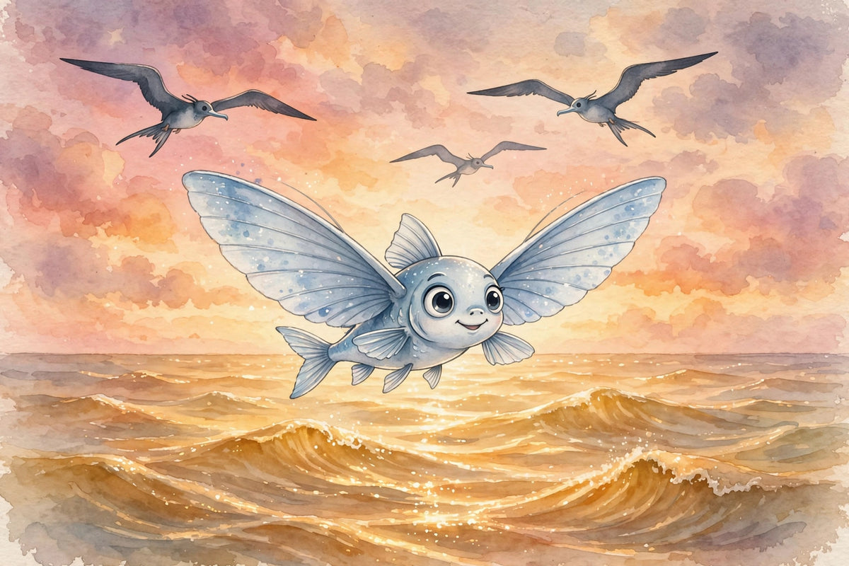 Finn the Flying Fish - bedtime storybook interior preview