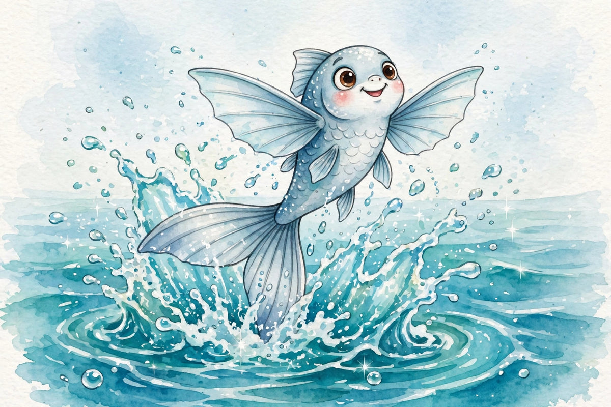 Finn the Flying Fish - bedtime storybook interior preview