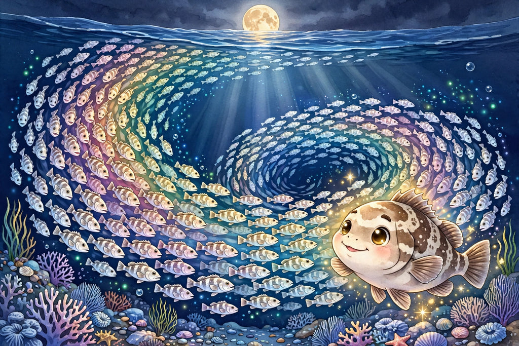 Gary the Nassau Grouper - bedtime storybook interior preview
