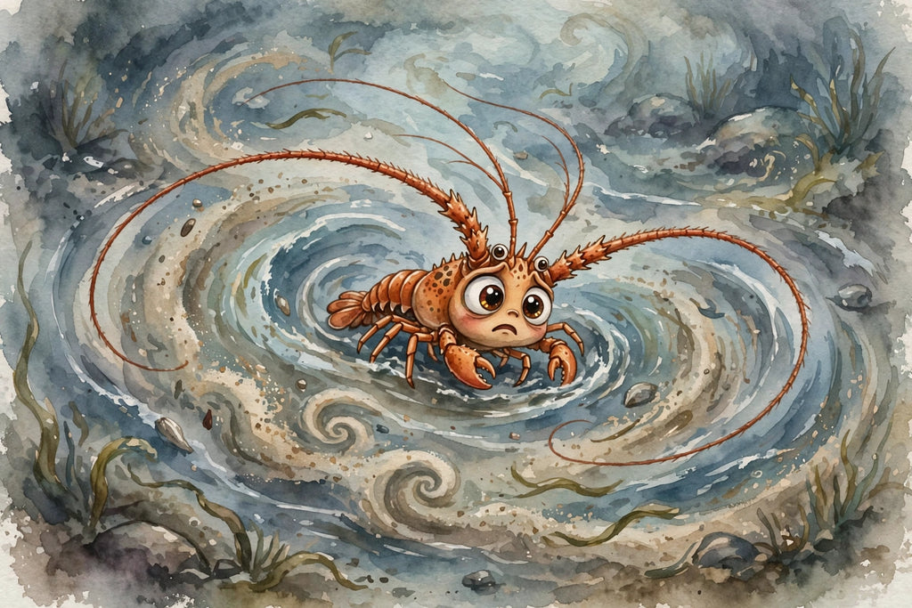 Lenny the Spiny Lobster - bedtime storybook interior preview