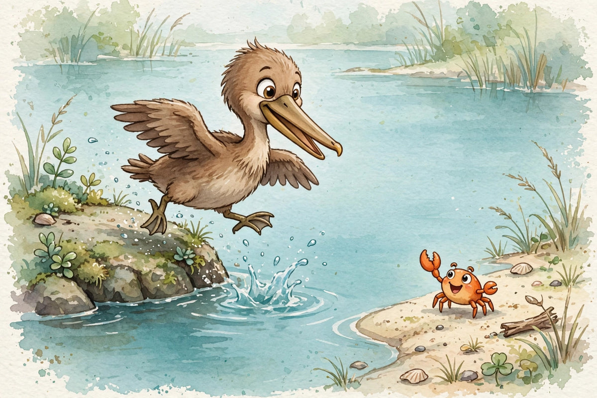 Pete the Pelican - bedtime storybook interior preview