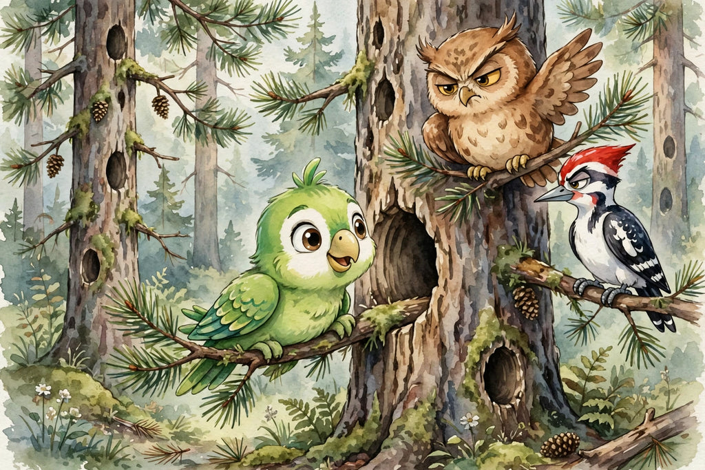 Polly the Bahama Parrot - bedtime storybook interior preview