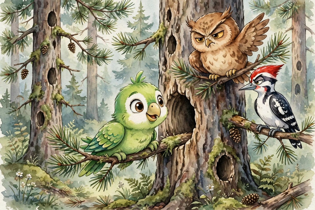 Polly the Bahama Parrot - bedtime storybook interior preview