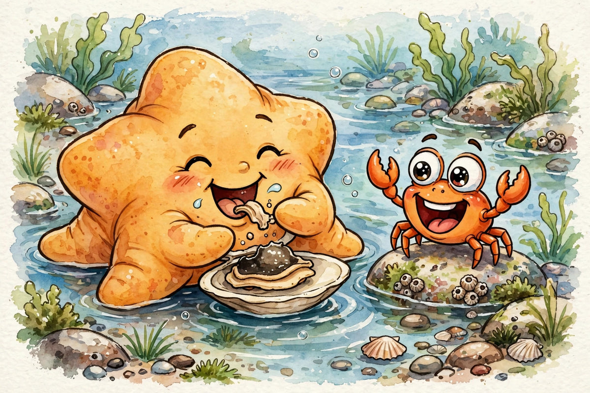 Stella the Sea Star - bedtime storybook interior preview