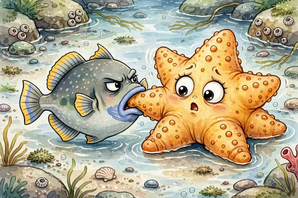 Stella the Sea Star - bedtime storybook interior preview