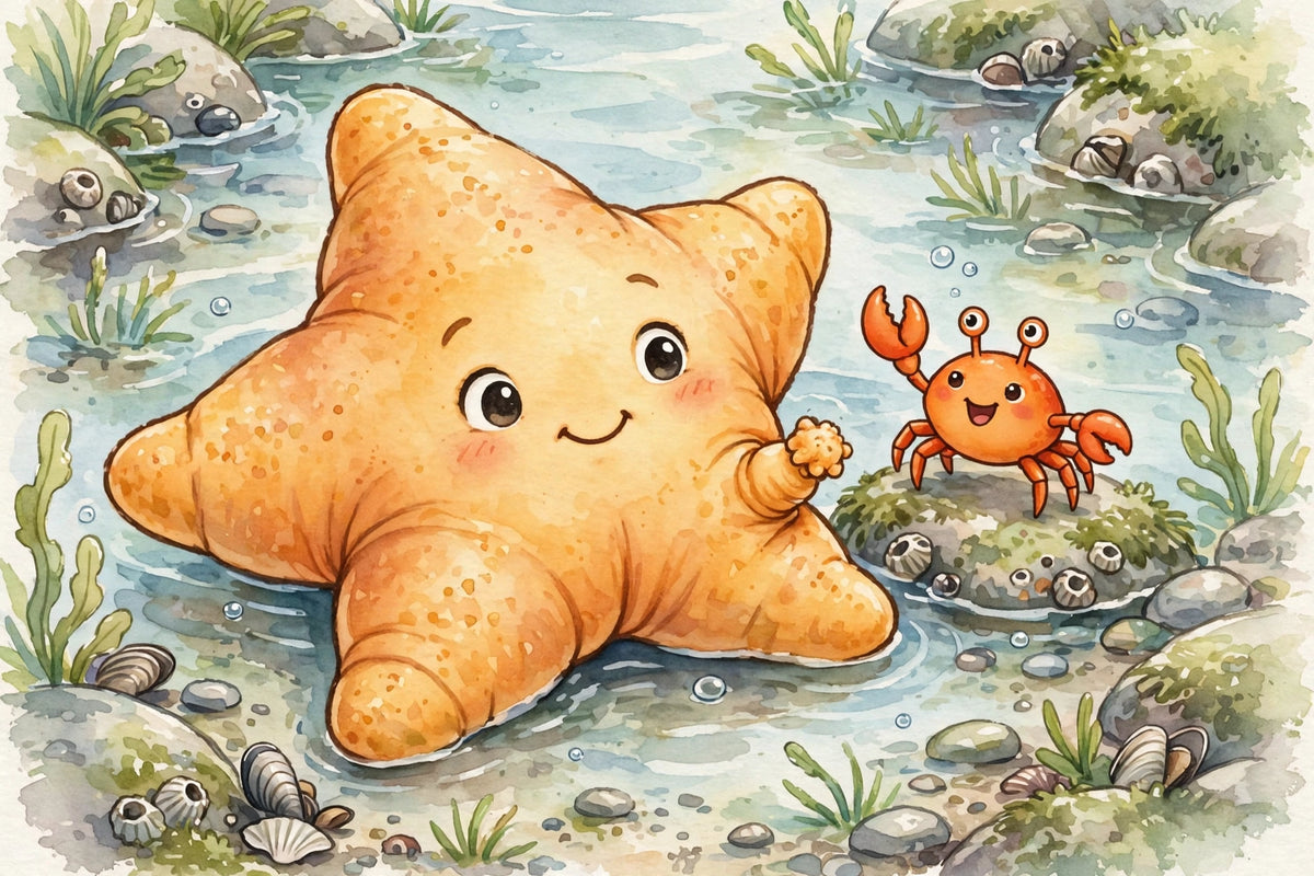 Stella the Sea Star - bedtime storybook interior preview