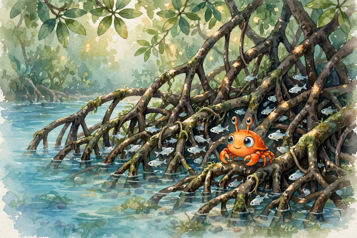Tiko the Brave Little Crab — FREE Bedtime Story - bedtime storybook interior preview