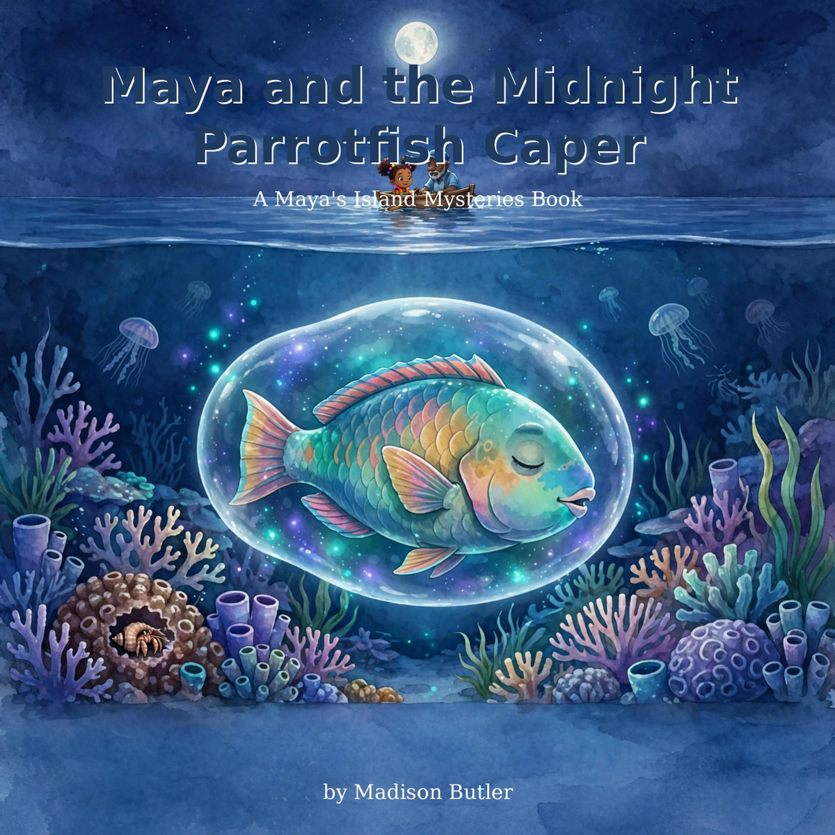 Maya and the Midnight Parrotfish Caper