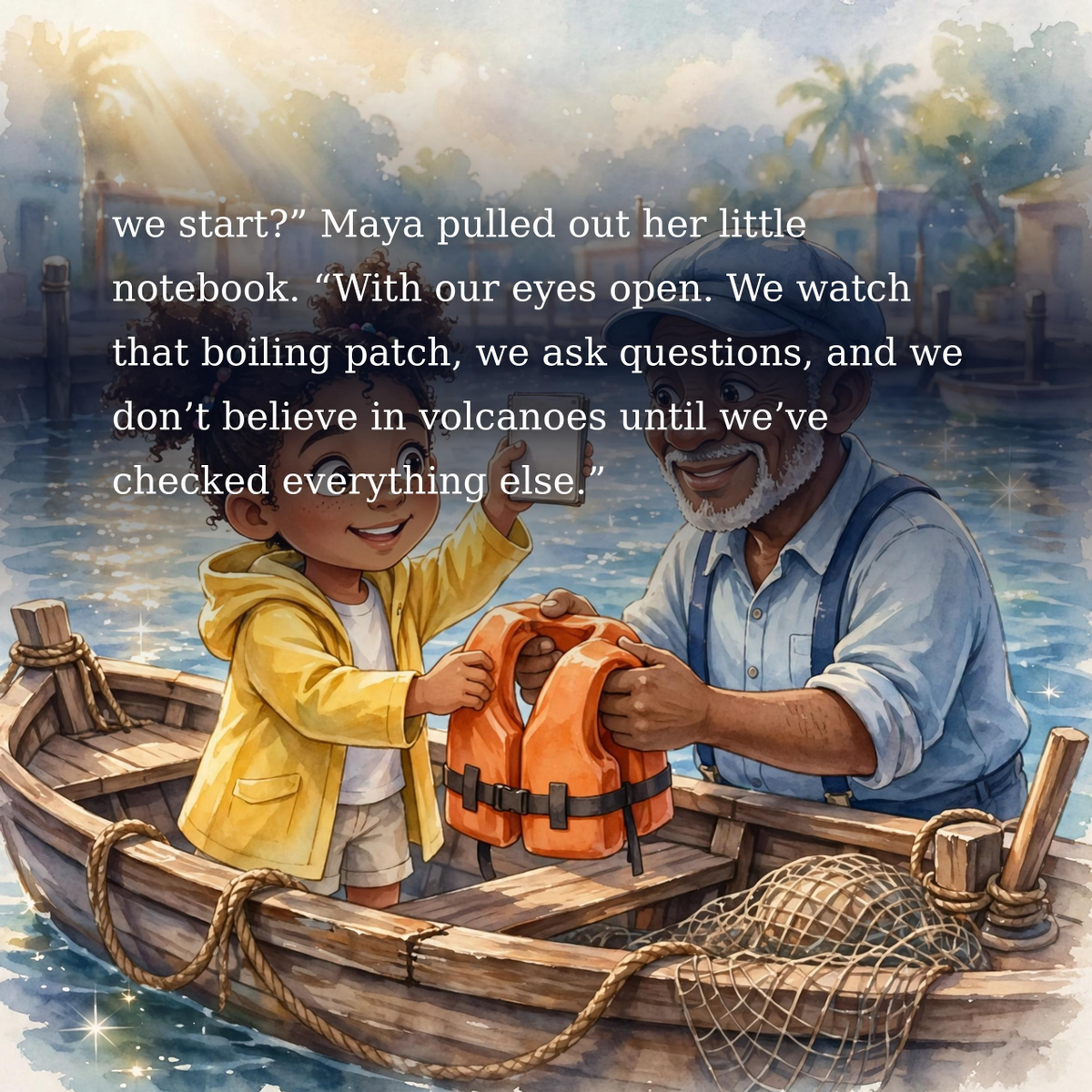 Maya and the Boiling Sea