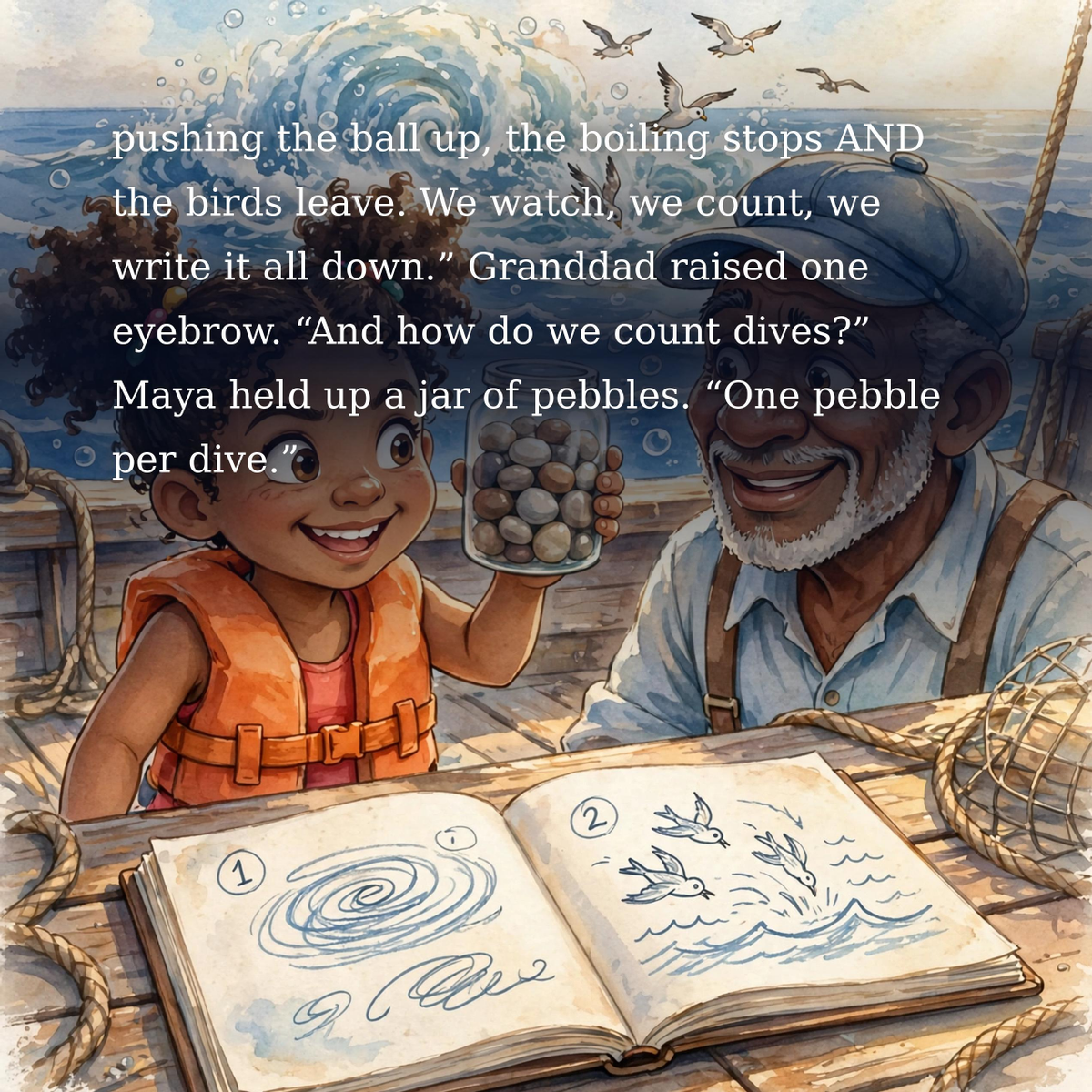 Maya and the Boiling Sea