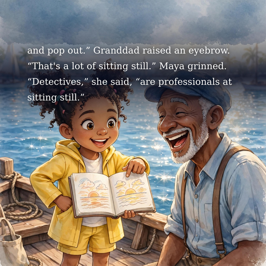 Maya and the Midnight Parrotfish Caper